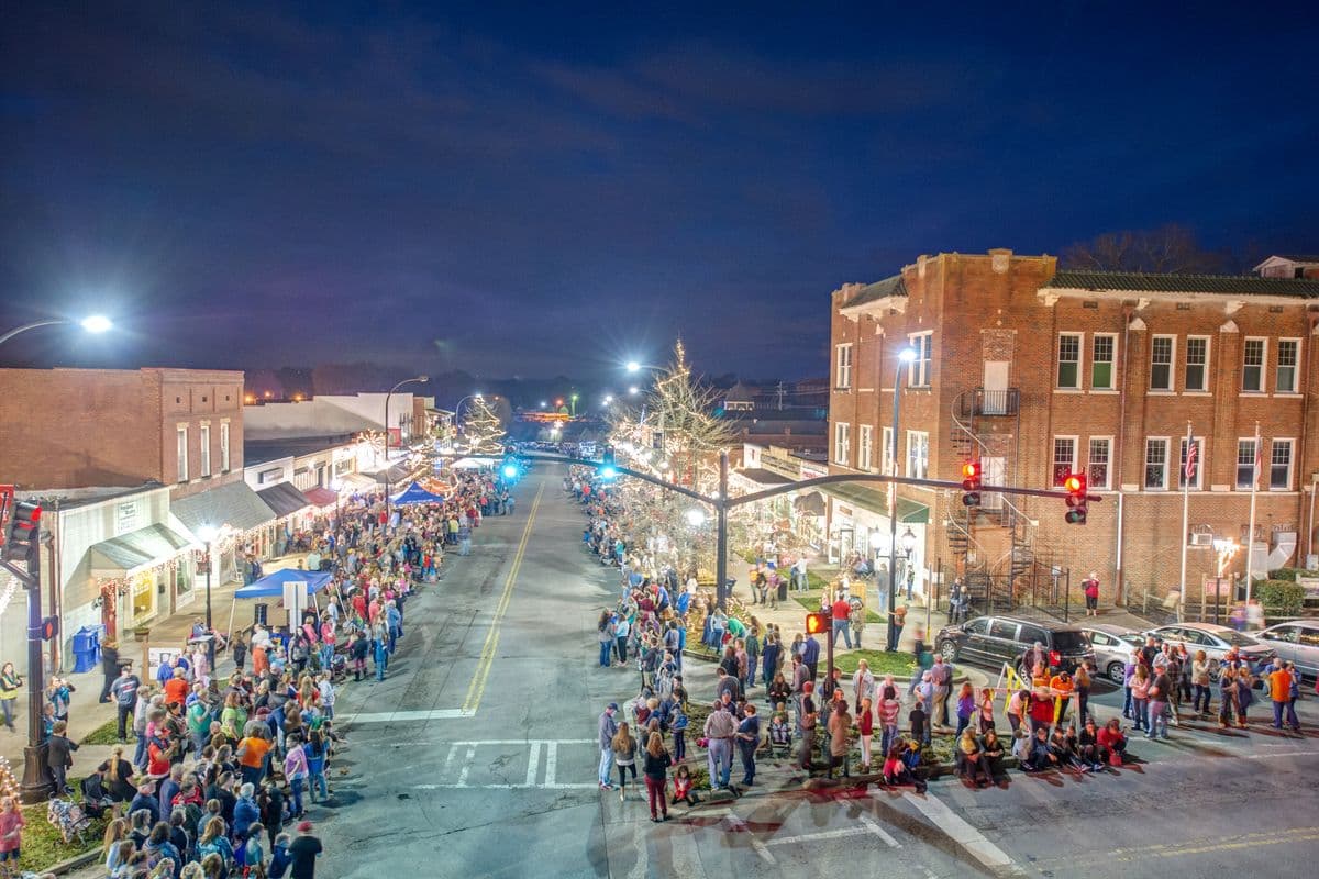 Chickamauga, Georgia landscape