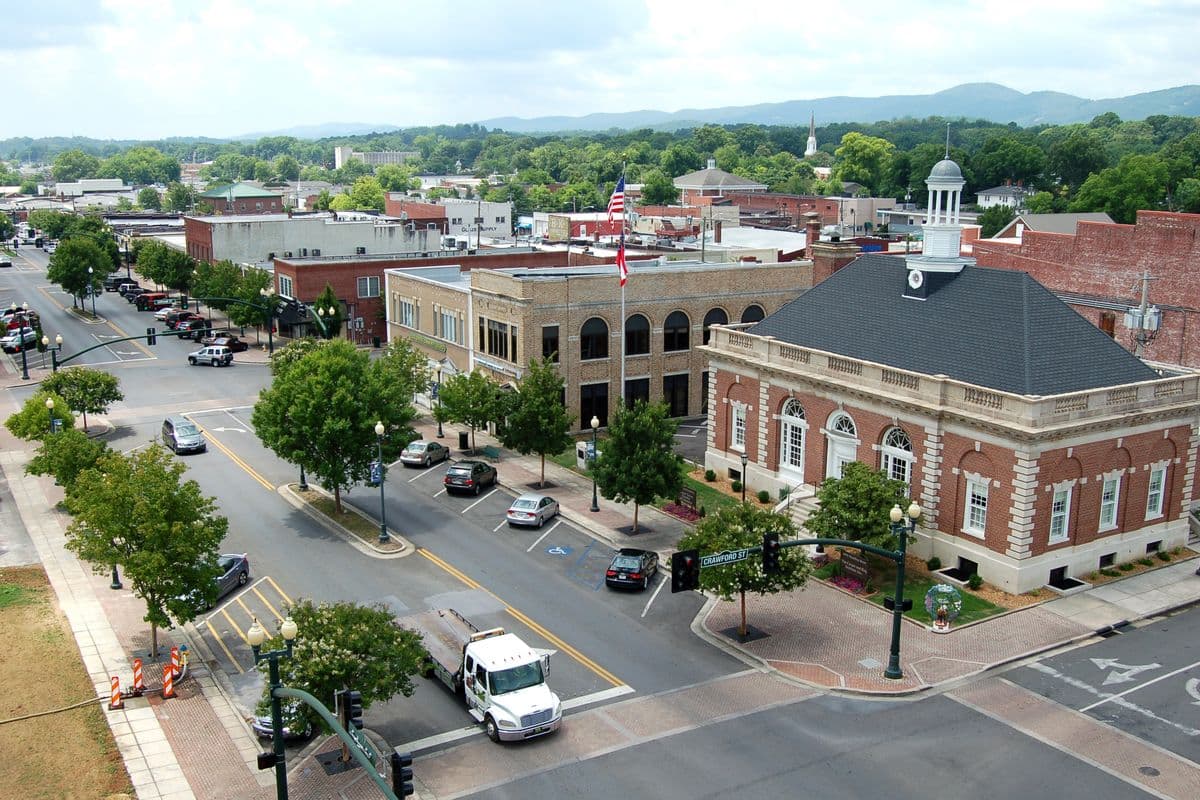 Whitfield County, Georgia landscape